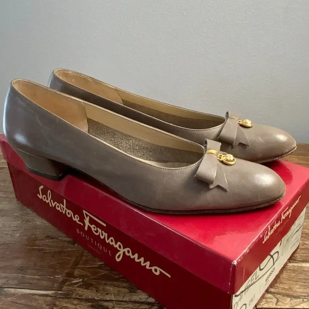 Salvatore Ferragamo gently used